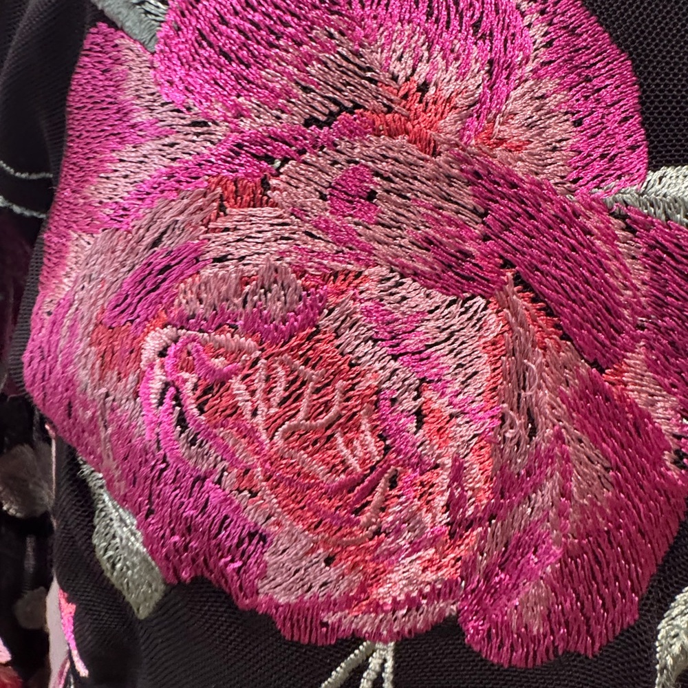 SIENA Floral Black and Pink Dress - Picture 2 of 11